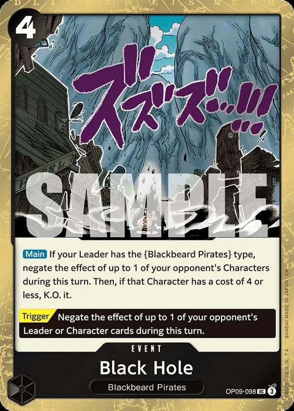 Black Hole — OP09-098p1