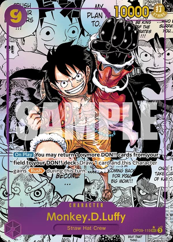 Monkey.D.Luffy — Manga Art