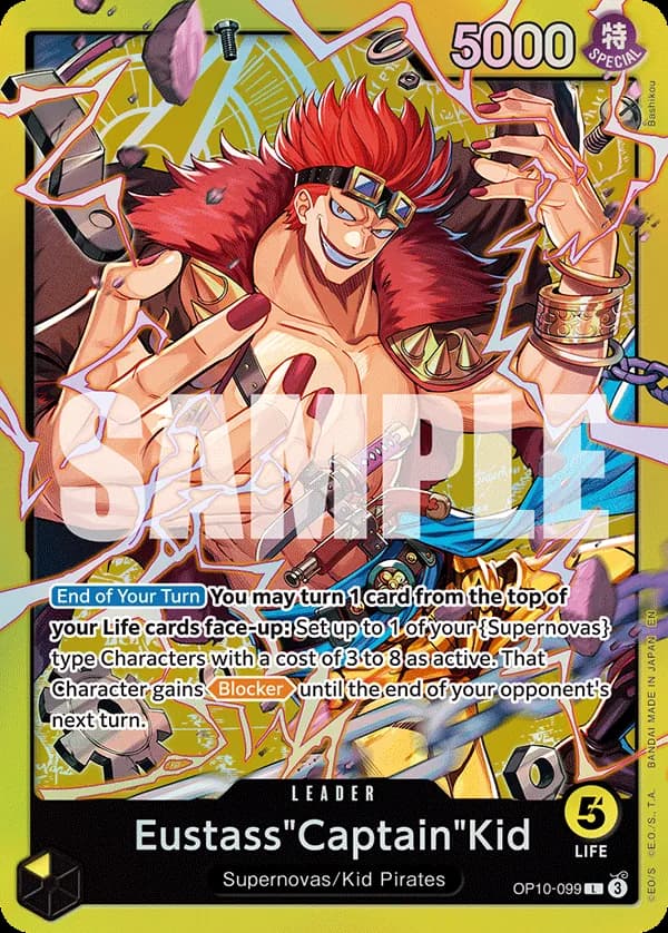 Eustass"Captain"Kid — OP10-099p2