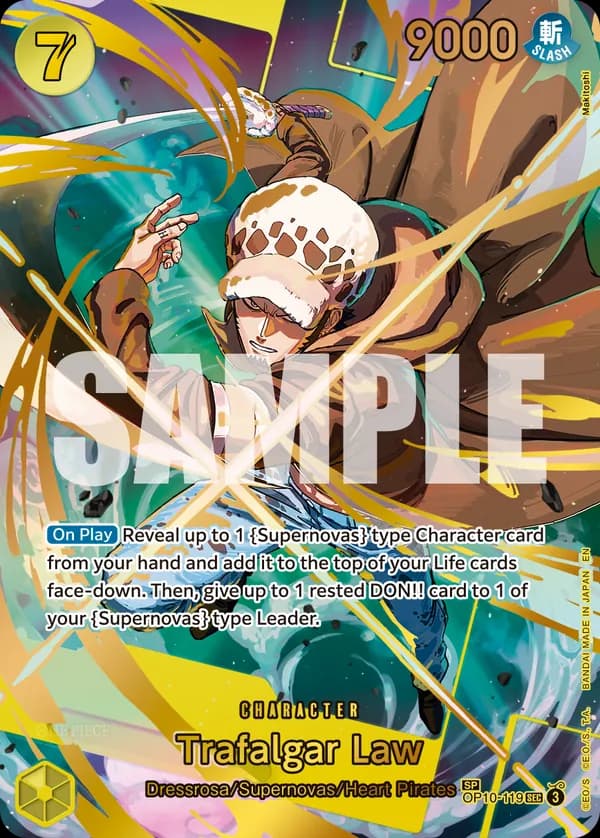 Trafalgar Law — OP10-119p3