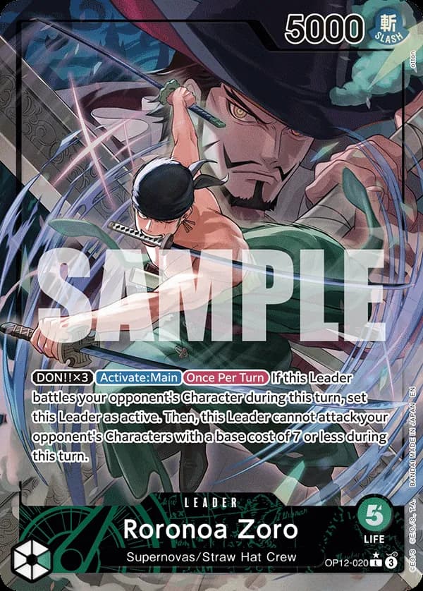 Roronoa Zoro — OP12-020p1