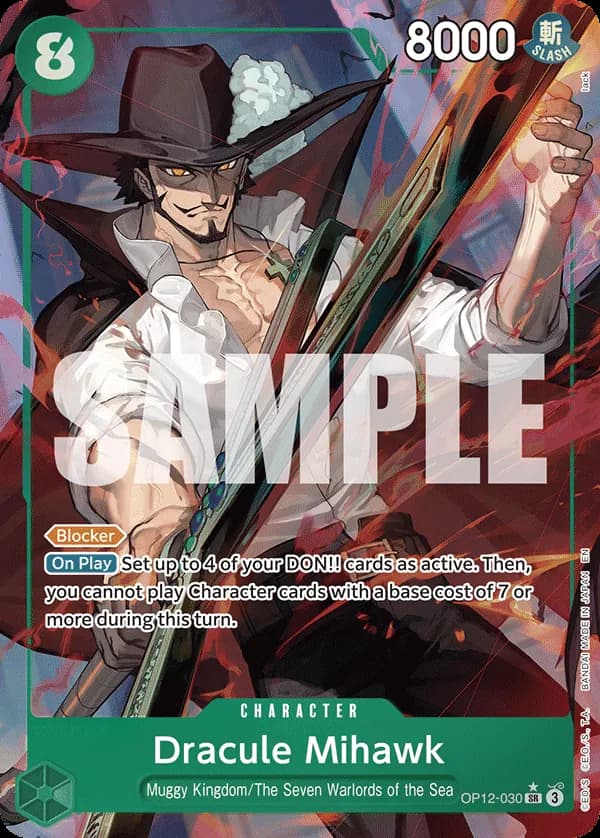Dracule Mihawk — OP12-030p1