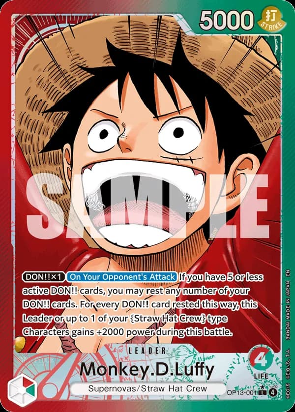 Monkey.D.Luffy — OP13-001p1