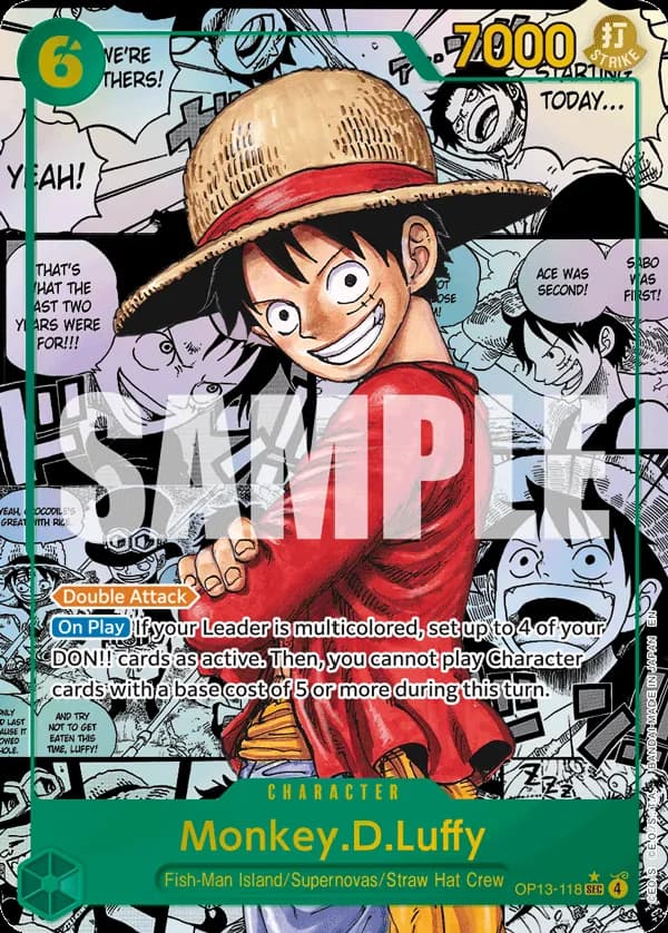 Monkey.D.Luffy — Manga Art