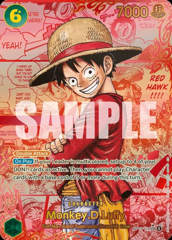 Monkey.D.Luffy — Manga Art