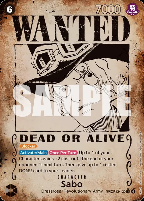 Sabo — OP13-120p4