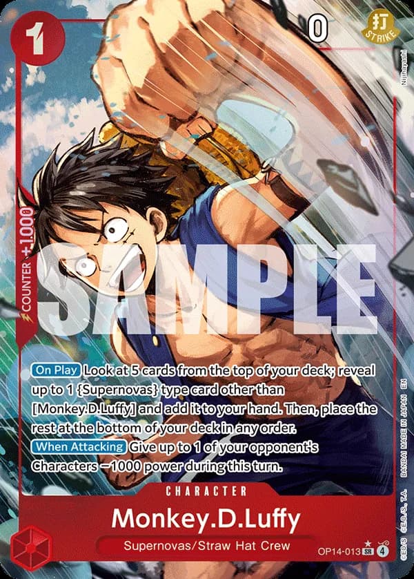 Monkey.D.Luffy — OP14-013p1
