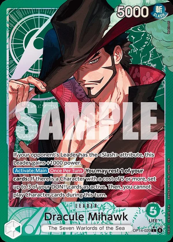 Dracule Mihawk — OP14-020p1