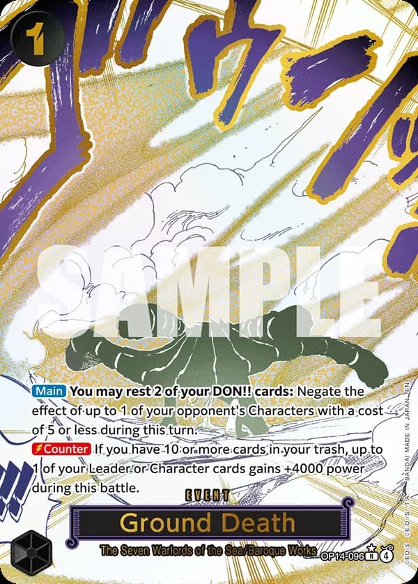 Ground Death — OP14-096p1