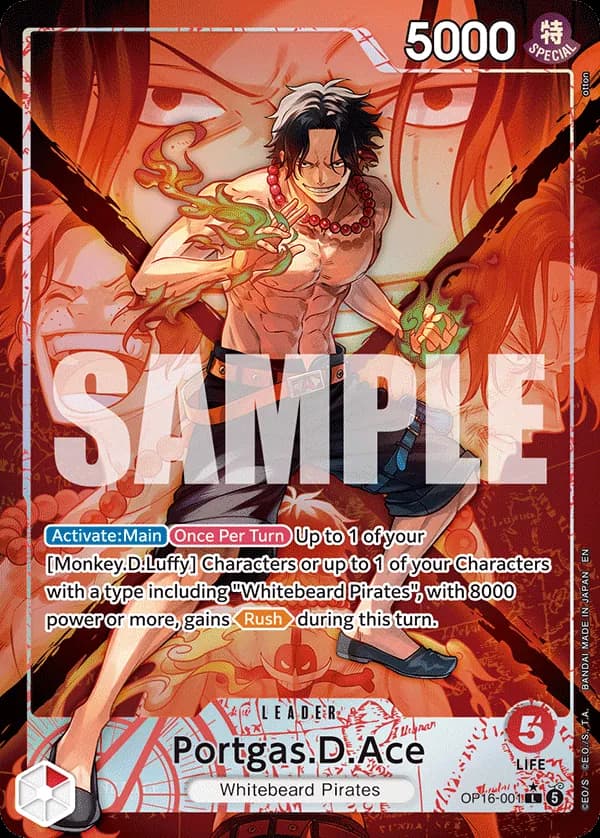 Portgas.D.Ace — OP16-001p1