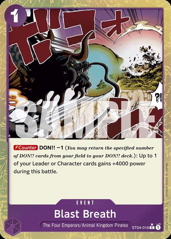 Blast Breath — ST04-016p2