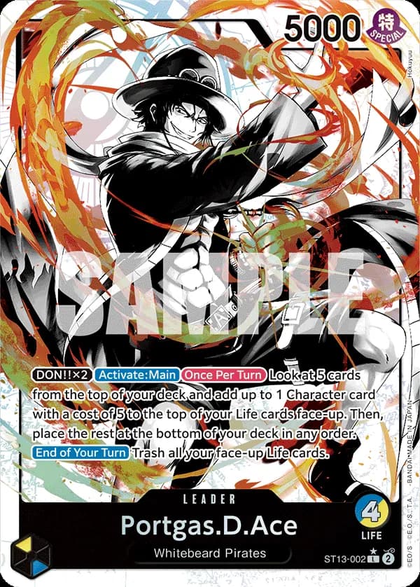 Portgas.D.Ace — ST13-002p1