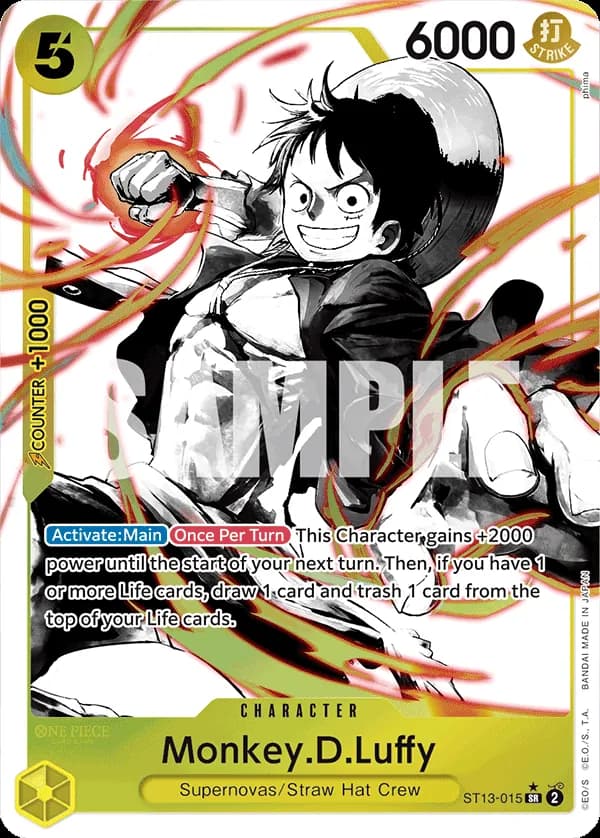 Monkey.D.Luffy — ST13-015p1