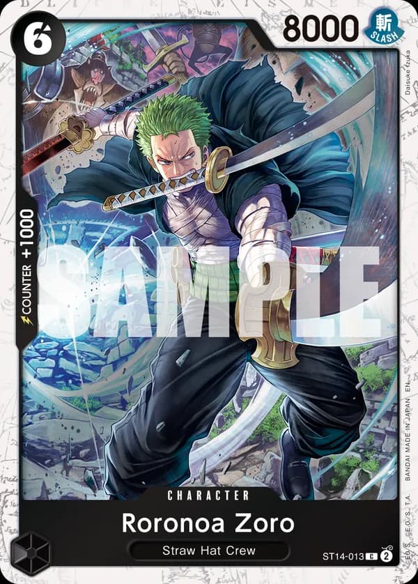 Roronoa Zoro — ST14-013p1
