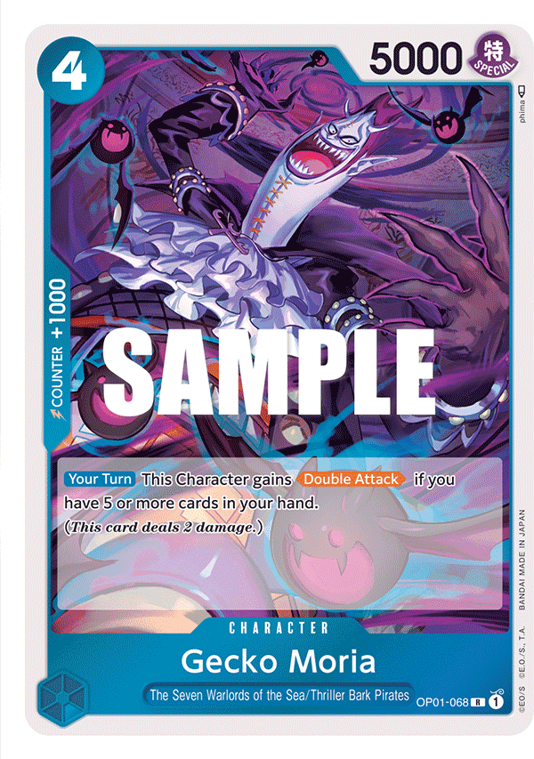 Gecko Moria · OP01-068 · EN