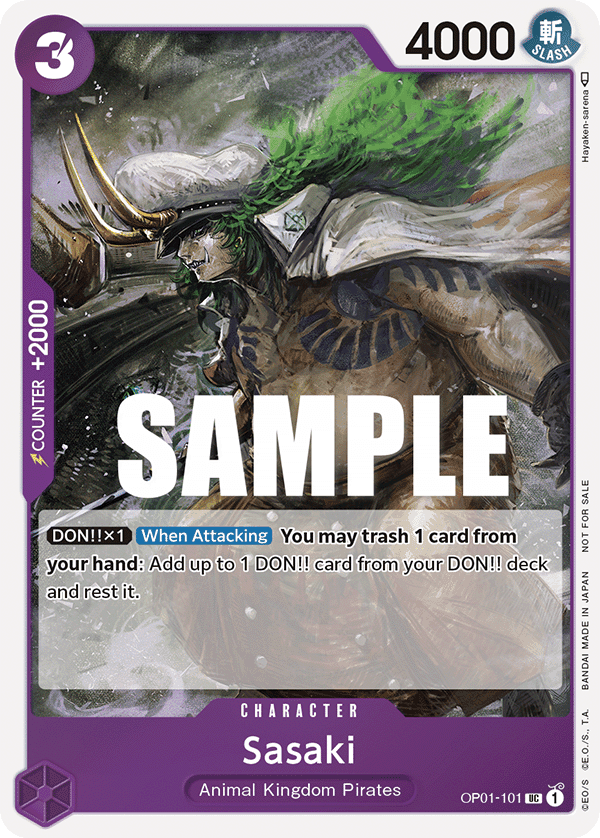 Sasaki · OP01-101_p1 · EN