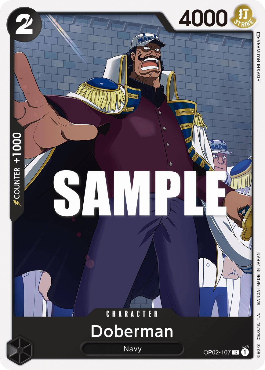 Doberman · OP02-107 · EN