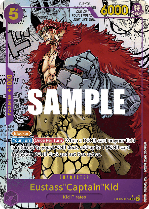 Eustass "Captain" Kid · OP05-074_p2 · EN