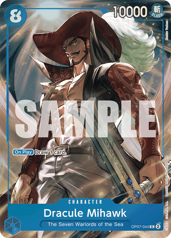 Dracule Mihawk · OP07-044_p1 · EN