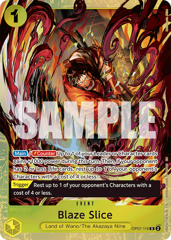 Blaze Slice · OP07-116_p2 · EN