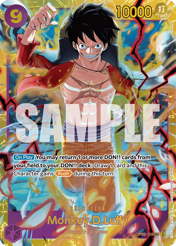 Monkey.D.Luffy · OP09-119 · EN