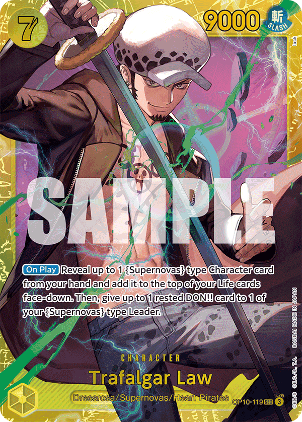 Trafalgar Law · OP10-119 · EN