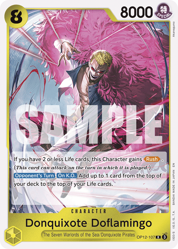 Donquixote Doflamingo · OP12-107 · EN