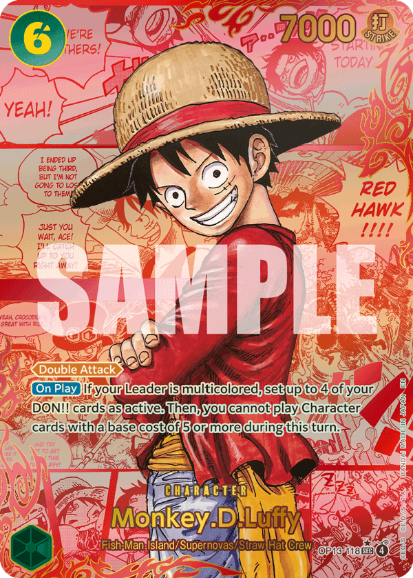Monkey.D.Luffy · OP13-118_p3 · EN
