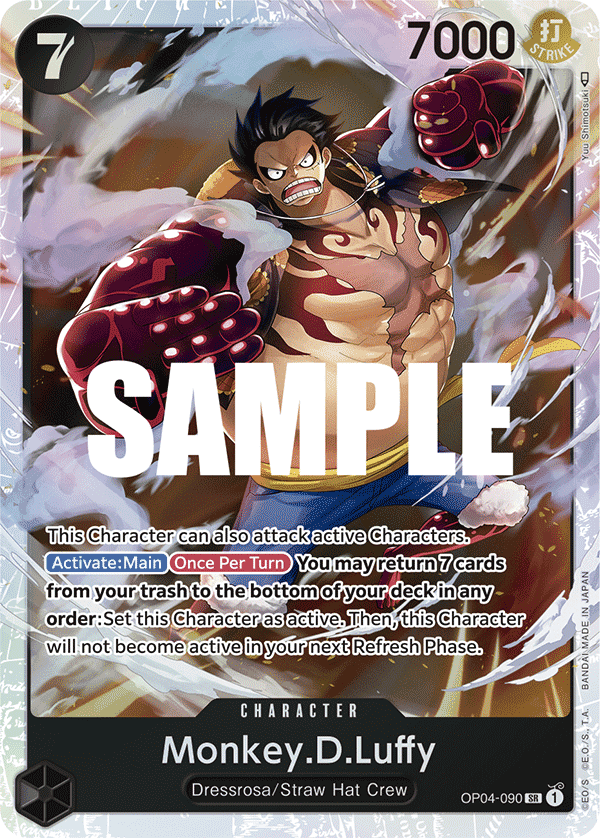 Monkey.D.Luffy — OP04-090
