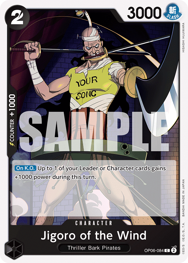 Jigoro of the Wind — OP06-084