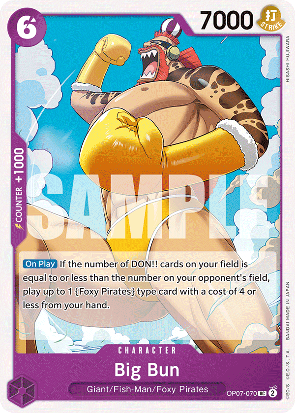 Big Bun — OP07-070