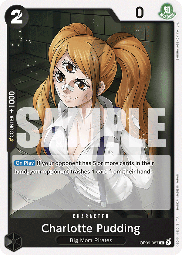 Charlotte Pudding — OP09-087