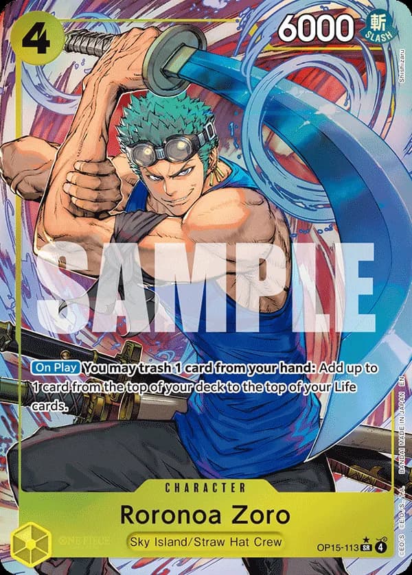 Roronoa Zoro — OP15-113p1