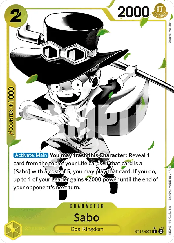 Sabo — ST13-007p1