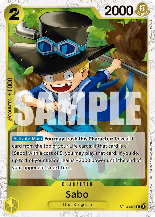 Sabo — ST13-007p2