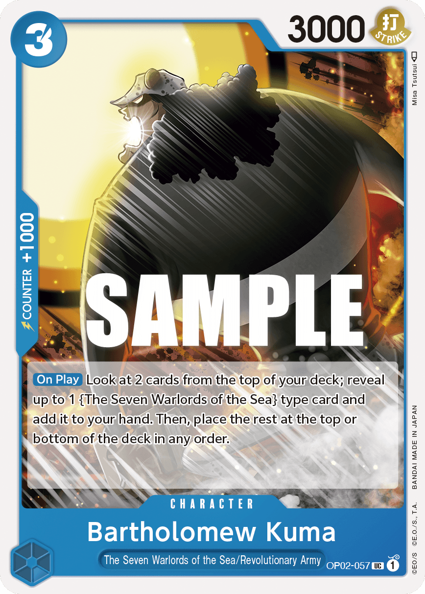 Bartholomew Kuma · OP02-057 · EN