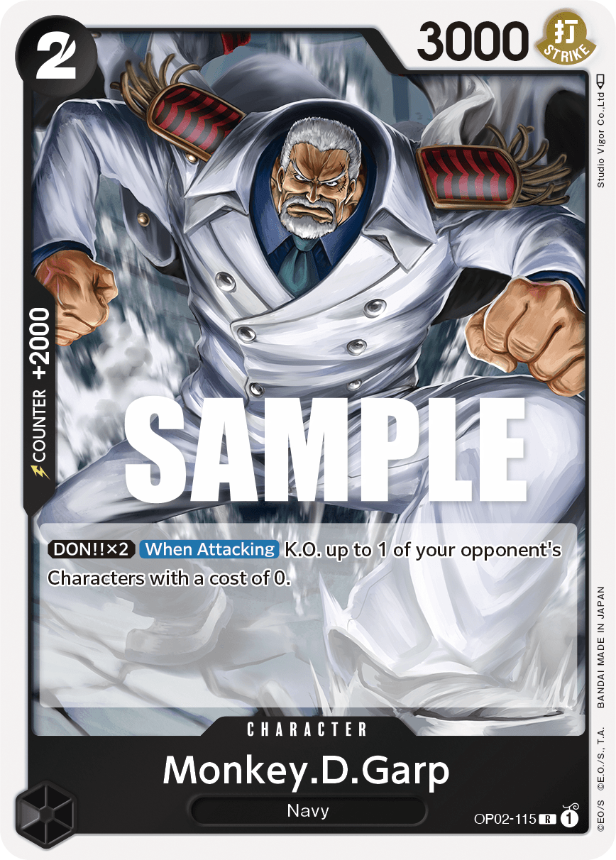 Monkey.D.Garp · OP02-115 · EN