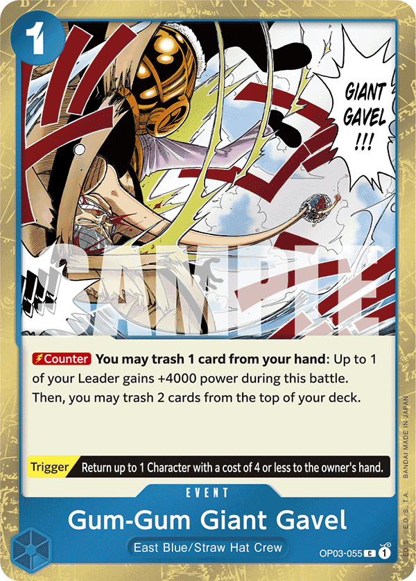 Gum-Gum Giant Gavel · OP03-055_p2 · EN