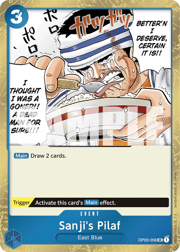 Sanji's Pilaf · OP03-056_p2 · EN