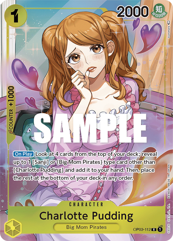 OP03-112 • Alt-Art Charlotte Pudding