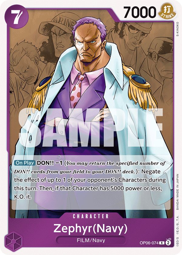 Zephyr (Navy) · OP06-074 · EN