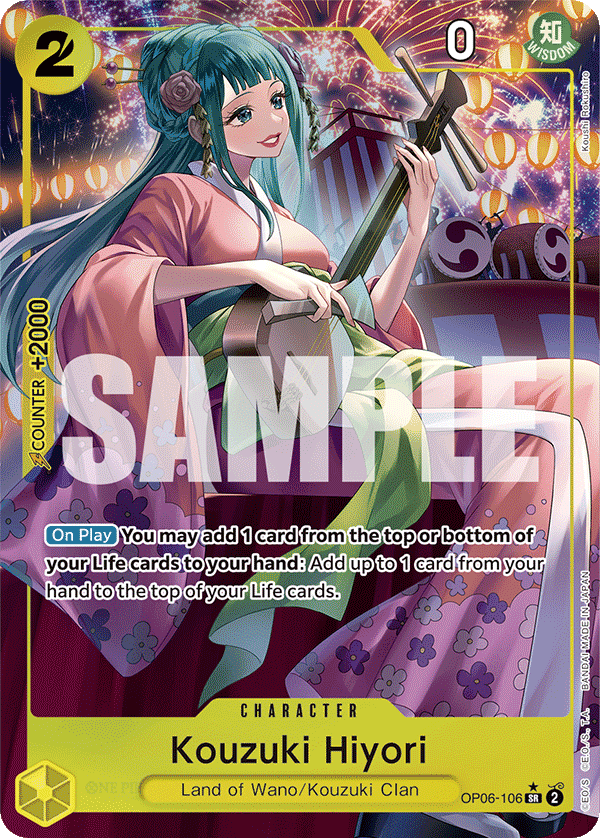 OP06-106 • Alt-Art Kozuki Hiyori