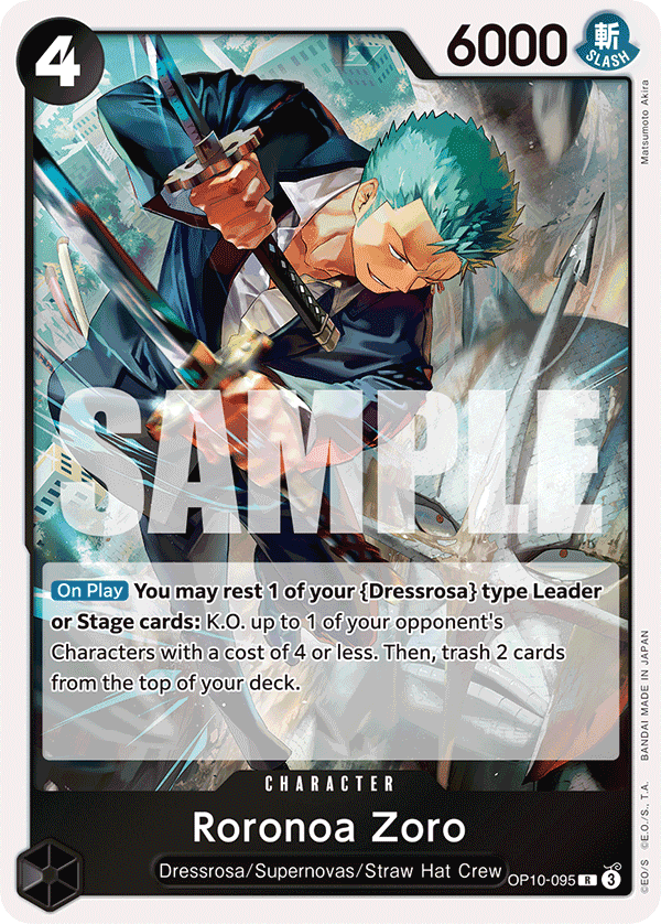 Roronoa Zoro · OP10-095 · EN