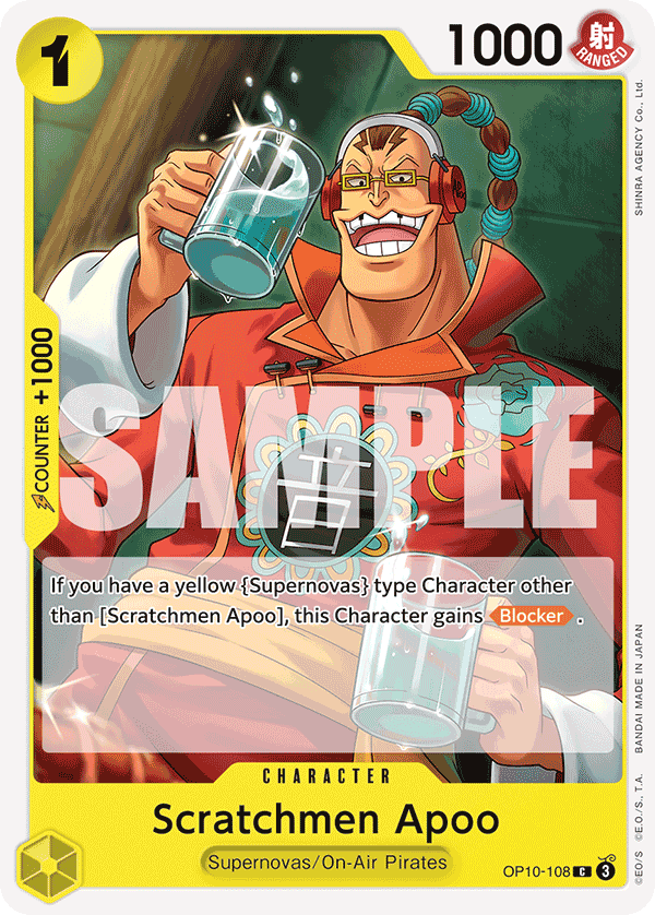 Scratchmen Apoo · OP10-108 · EN