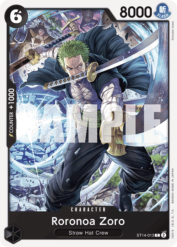 Roronoa Zoro · ST14-013 · EN