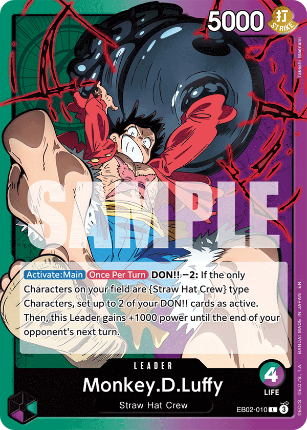 Monkey.D.Luffy — EB02-010