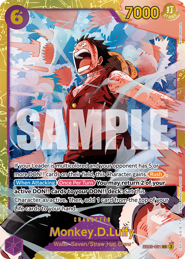 Monkey.D.Luffy — EB02-061