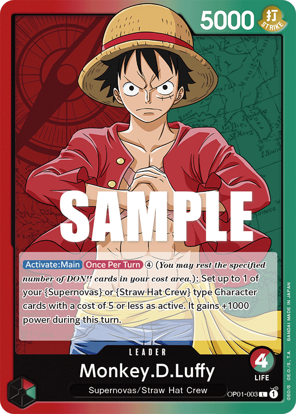 Monkey.D.Luffy — OP01-003