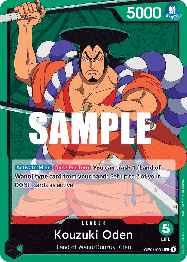 Kouzuki Oden — OP01-031