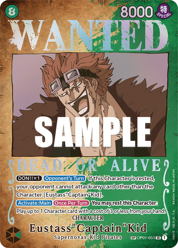 Eustass"Captain"Kid — OP01-051p2